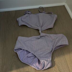 Purple baiting suit